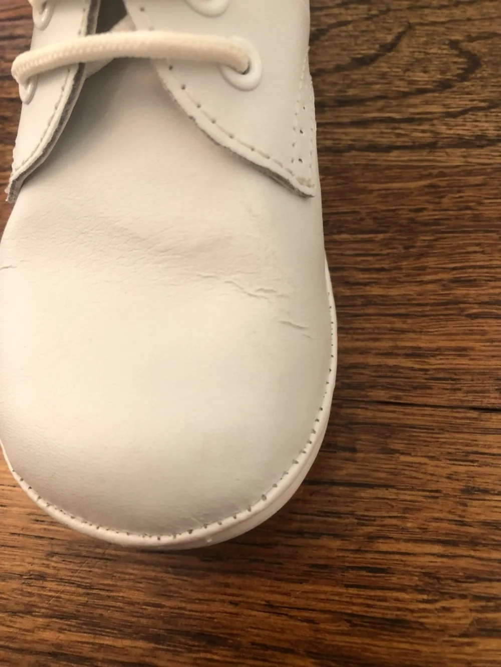 Angel Baby Toddler Saddle Shoes, White, Size 7